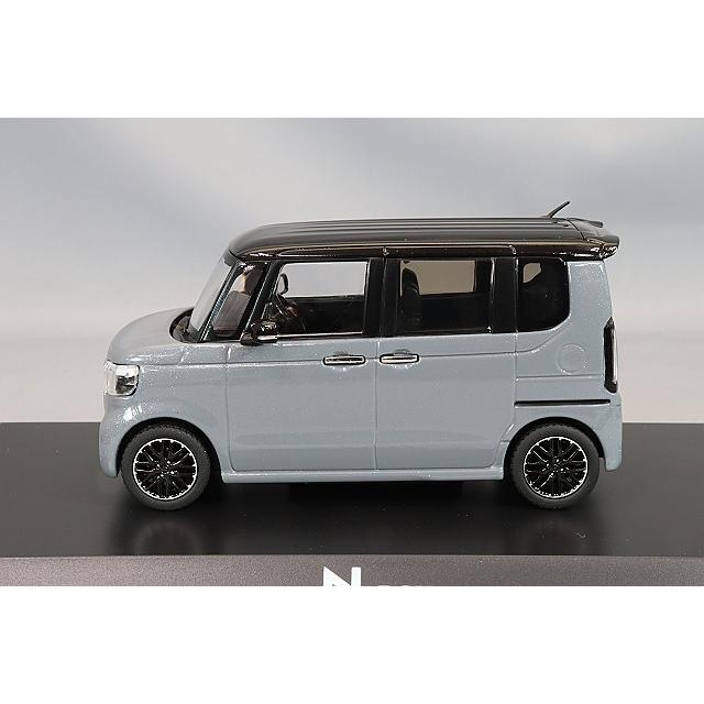 ホビージャパン 1/43 ホンダ N-BOX カスタム スレートグレーパール