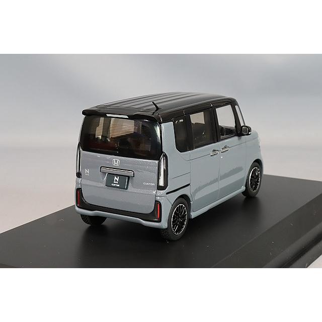 ホビージャパン 1/43 ホンダ N-BOX カスタム スレートグレーパール