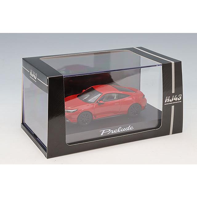 ホビージャパン 1/43 ホンダ プレリュード 2025 レッド : キッド