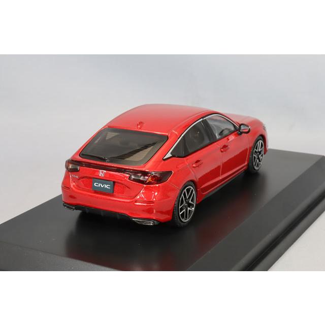 CIVIC 1/43 ディスプレイモデル プレミアムクリスタルレッド・メタリック ホビージャパン 1/43 ホンダ シビック (FL1) LX プレミアムクリスタル
