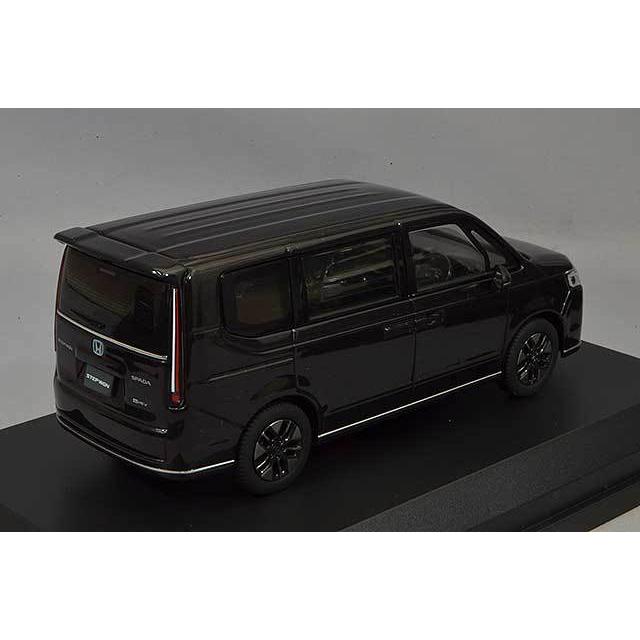 ステップワゴン　スパーダ　eHEV STEP WGN ミニカー ブラック ミニカー/完成品 ホビージャパン 1/43 ホンダ ステップワゴン e:HEV