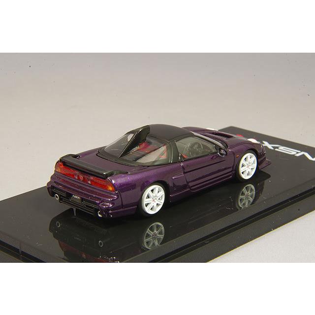 HONDA JADE パープルミニカー 専用ボックス付き ミニカー/完成品 ホビージャパン 1/64 ホンダ NSX-R GT NA2 パープル