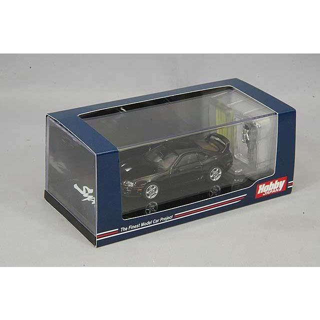 ホビージャパン 1/64 トヨタスープラ RZ A80 エンジンディスプレイモデル付き ブラック｜kidbox｜04