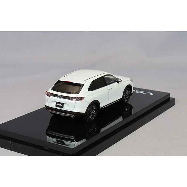新型ヴェゼル　模型(ミニカー)プラチナホワイト ホンダ ヴェゼル (2021) プラチナホワイト・パール (ミニカー