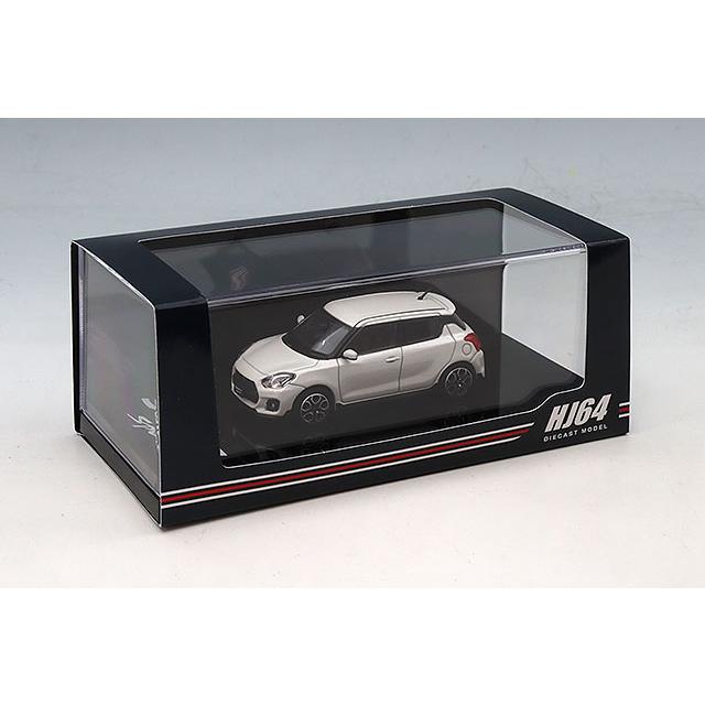 スズキ スイフトスポーツ ZC33S 白 ミニカー 1/43 他 計4台 ホビージャパン 1/64 スズキ スイフトスポーツ ZC33S ピュアホワイト