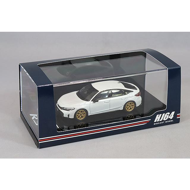 ホビージャパン 1/64 ホンダ シビック RS カスタムバージョン プラチナ