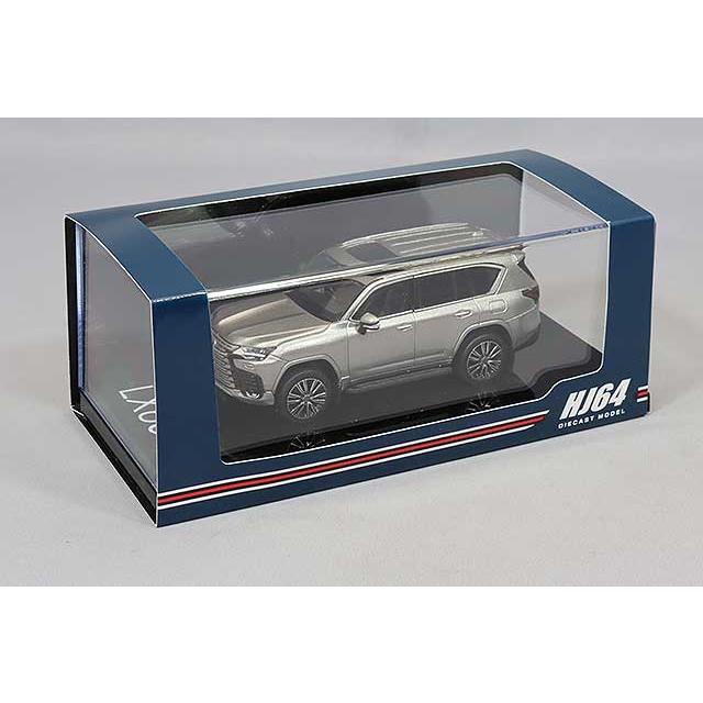 ホビージャパン 1/64 レクサス LX600 ソニックチタニウム ホビージャパン 1/64 レクサス LX600 ソニックチタニウム