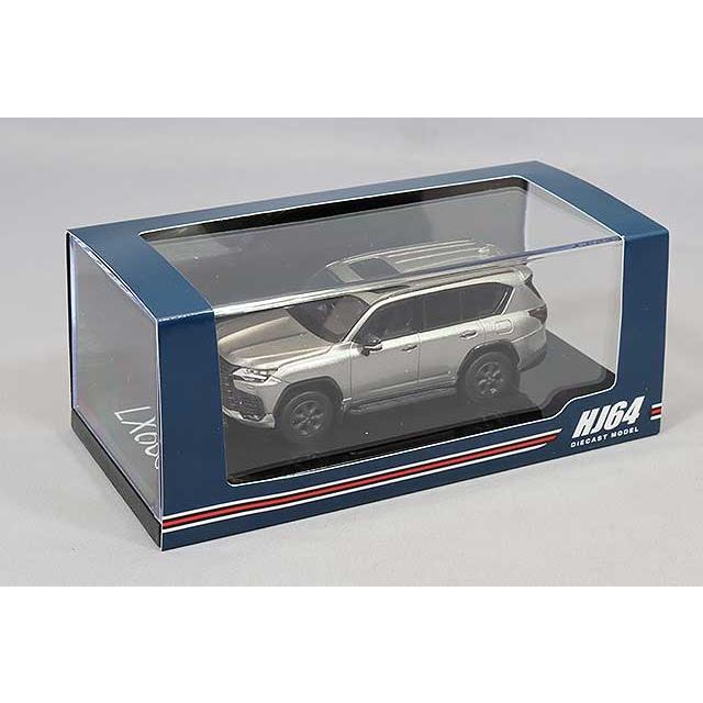 ホビージャパン 1/64 レクサス LX600 オフロード ソニックチタニウム