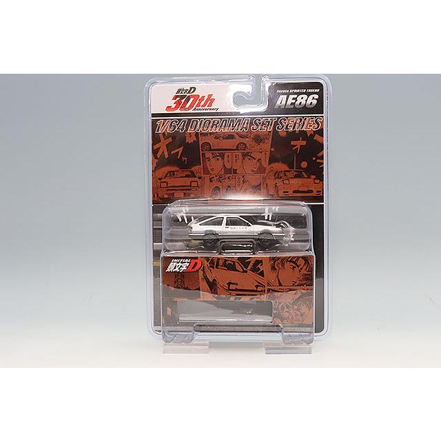 ホビージャパン 1/64 トヨタ スプリンター トレノ (AE86) 藤原