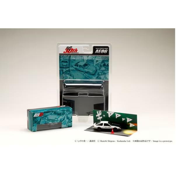 ホビージャパン 1/64 トヨタ スプリンター トレノ (AE86) 藤原