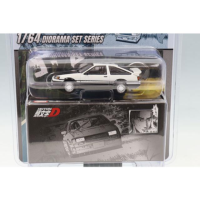 ホビージャパン 1/64 トヨタ カローラ レビン (AE86) 頭文字D 秋山渉