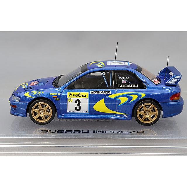 1/43WRCミニチュアカー　ランサー•インプレッサ ホビージャパン 1/43 スバル インプレッサ No.5 1999 WRC ラリー