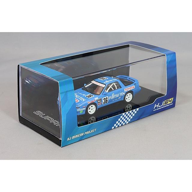 ホビージャパン 1/64 富士通テン トムス スープラ (MA70) 1990 JTC #36
