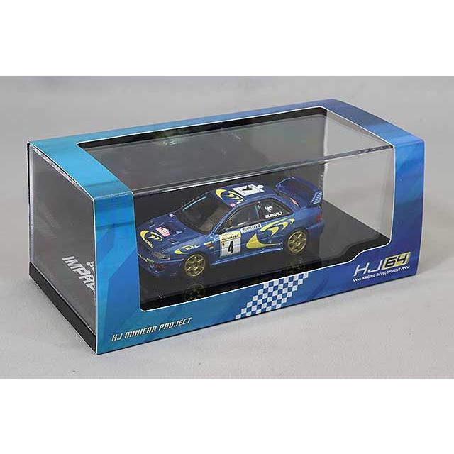 ミニカー/完成品 ホビージャパン 1/64 スバル インプレッサ WRC