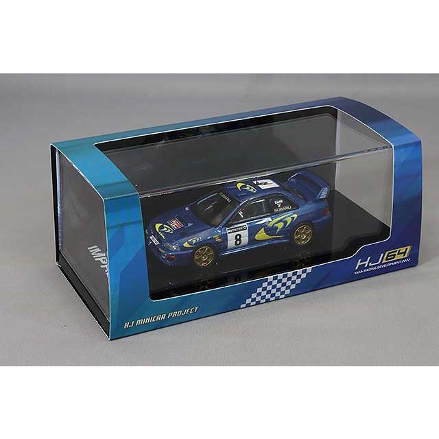 ホビージャパン64/1　インプレッサ4台セット ホビージャパン 1/64 スバル インプレッサ 頭文字D 30周年記念