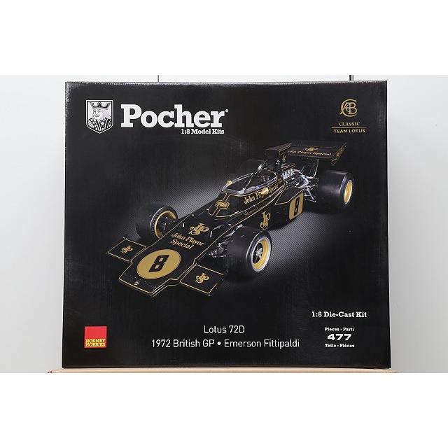 ポケール 組立キット 1/8 ロータス 72D 1972 F1 イギリスGP ウィナー 