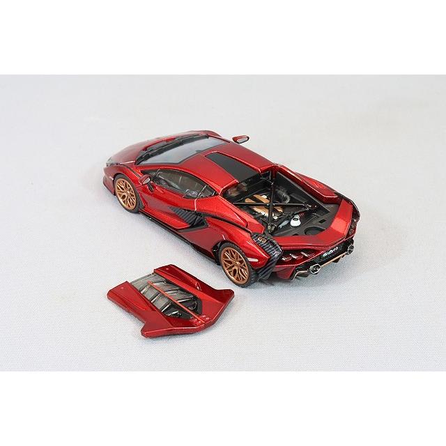 HUNG HING TOYS 1/64 ランボルギーニ シアン FKP 37 レッド : キッド