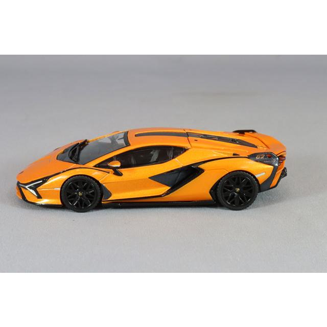 HUNG HING TOYS 1/64 ランボルギーニ シアン FKP 37 オレンジ : キッド