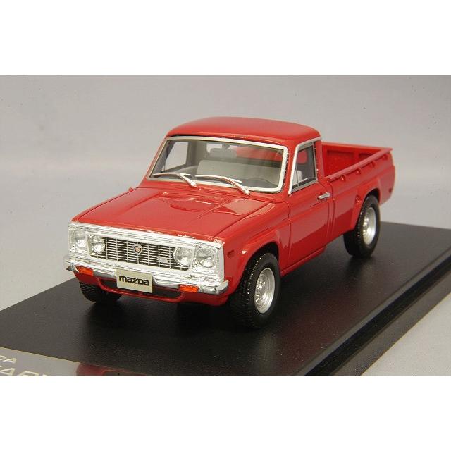 ミニカー/完成品 ハイストーリー 1/43 マツダ ロータリー ピックアップ 1974 レッド