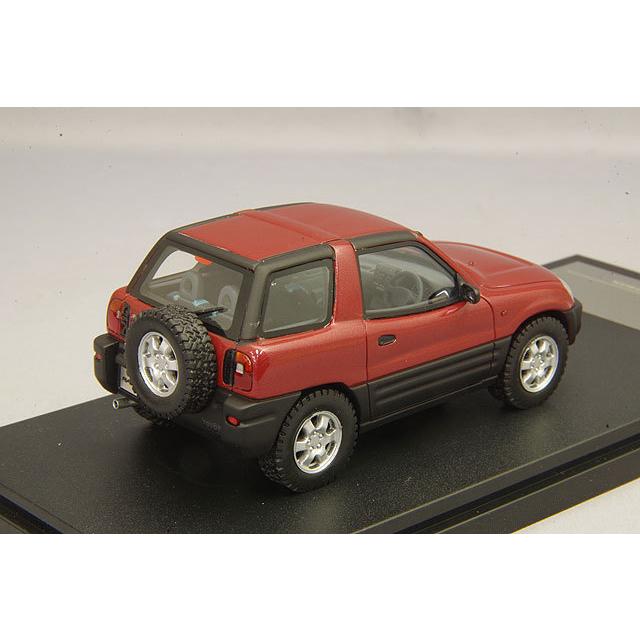 新しいコレクション ミニカー/完成品 ハイストーリー 1/43 トヨタ RAV4 J 1994 ワインレッドマイカ