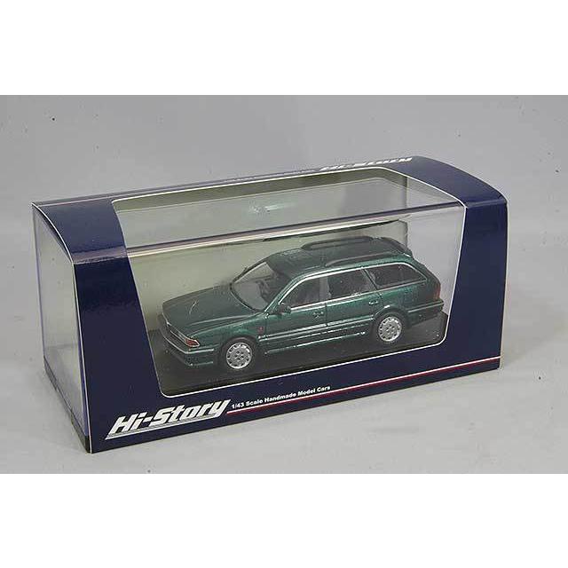 ミニカー/完成品 ハイストーリー 1/43 三菱 ディアマンテ ワゴン 1993 グリーンメタリック｜kidbox｜04