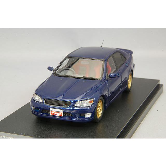 ミニカー/完成品 ハイストーリー 1/43 トヨタ アルテッツァ RS200 TRD 1998 ブルーマイカ