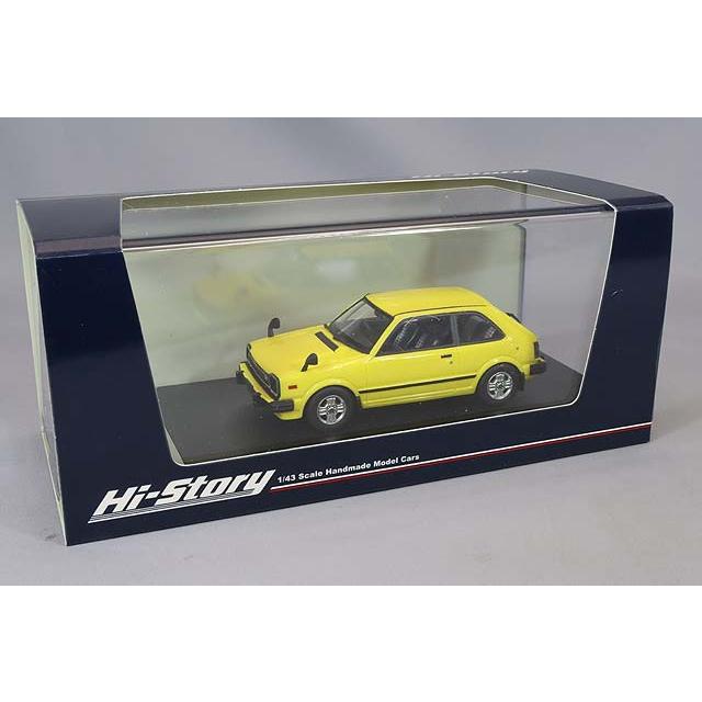 ハイストーリー 1/43 ホンダ シビック CX (1979) イエロー : キッド