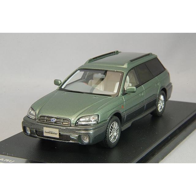 ミニカー/完成品 ハイストーリー 1/43 スバル レガシィ ランカスター 6 2001 ミストグリーンオパール/アッシュグレーメタリック