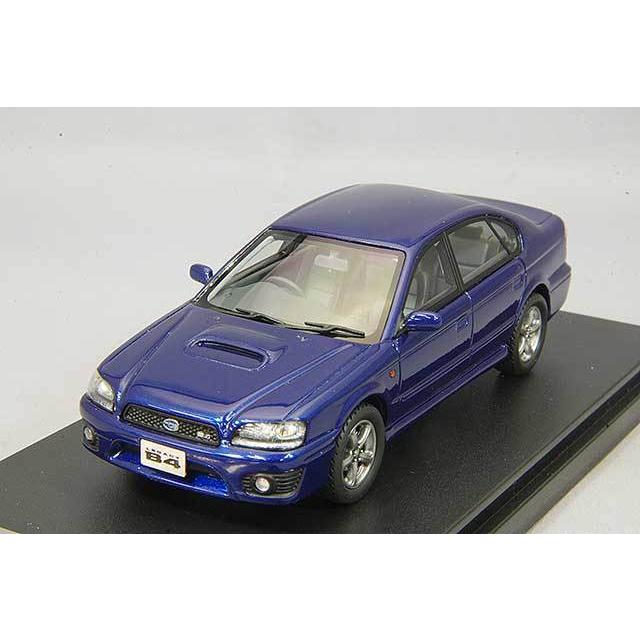 ミニカー/完成品 ハイストーリー 1/43 スバル レガシィ B4 RSK 2001 ノーティックブルーマイカ