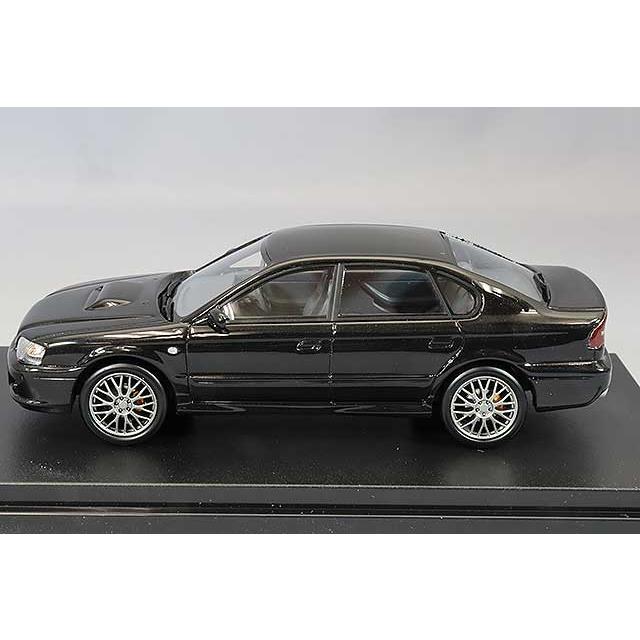 購入純正品 ミニカー/完成品 ハイストーリー 1/43 スバル レガシィ S401 STI バージョン 2002 ブラックトパーズ・マイカ