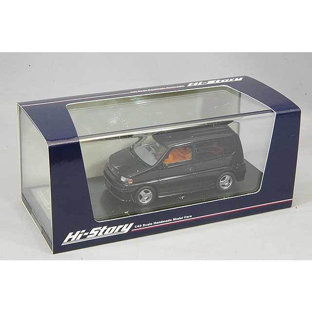 ミニカー/完成品 ハイストーリー 1/43 ホンダ S-MX ローダウン 1998 スターライトブラック パール｜kidbox｜04