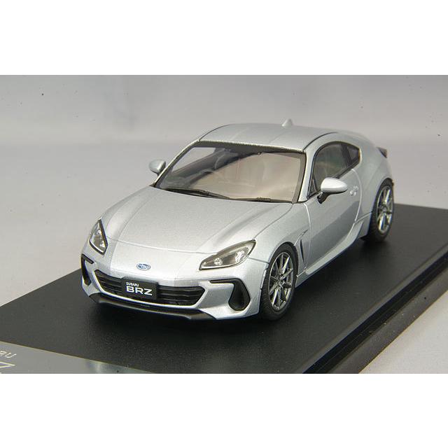 ハイストーリー 1/43 スバル BRZ S (2021) アイスシルバーメタリック