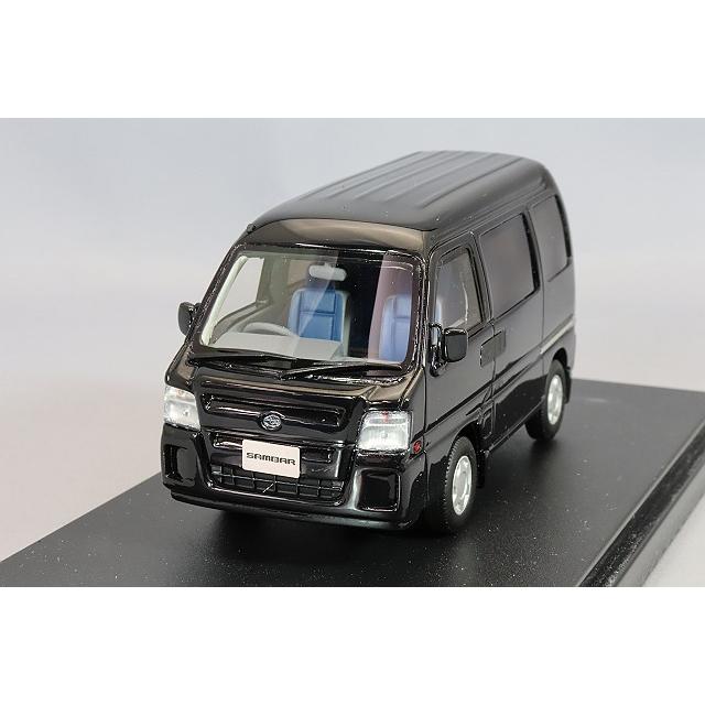 Hi-Story 1/43Subaru Sambar ミニカー Hi-Story 1/43 SUBARU SAMBAR VAN Dias (2011) オブシディアン