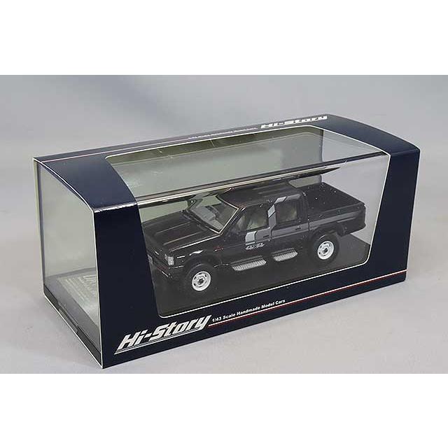 ハイストーリー 1/43 日産 ダットサン 4WD ダブルキャブ AD (1985) ブラック｜kidbox｜04