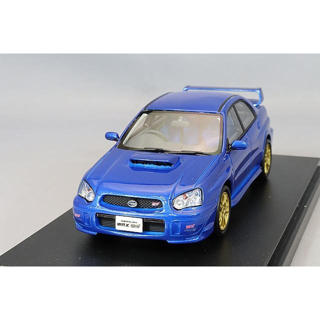 1/43 ハイストーリー インプレッサ S202 sti 2002 青 白 黄 ハイストーリー 1/43 スバル インプレッサ S202 STi ver. (2002