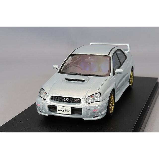 Hi-Story SUBARU インプレッサ　gdb 涙目　2002年　1/43 ハイストーリー 1/43 スバル インプレッサ WRX STi 2002 プレミアム