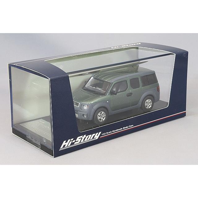 ハイストーリー 1/43 ホンダ エレメント 2003 ガラパゴスグリーン