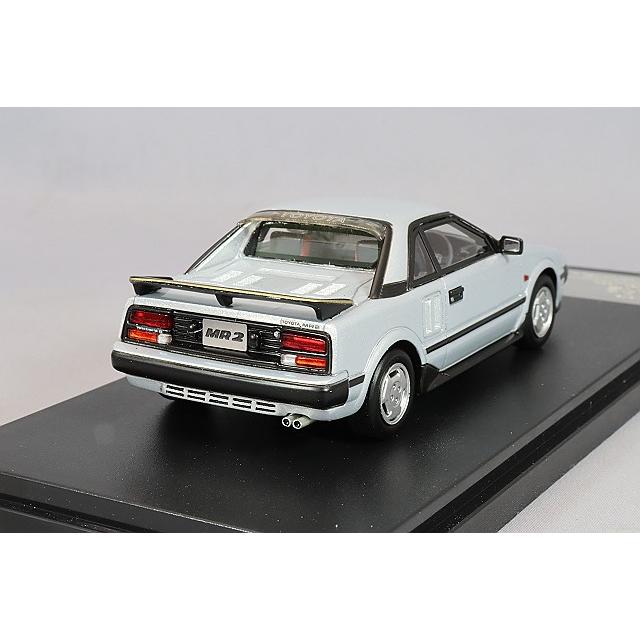 【中古】 ☆ ハイストーリー 1/43 トヨタ MR2 Gリミテッド (1984) スーパーシルバーメタリック