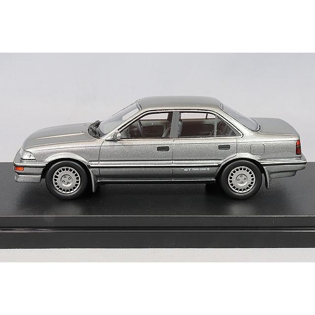 Hi Story 1/43 トヨタ カローラ セダン GT (1987) ハイストーリー 1/43 トヨタ カローラ セダン GT (1987) グレーメタリック