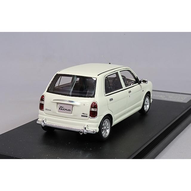 送料込☆フェニーチェRX5☆S306☆155/65R13セット☆ミラ・ムーヴ等 ハイストーリー 1/43 ダイハツ ミラ ジーノ 5ドア (2000) パール