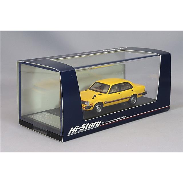 ハイストーリー 1/43 いすゞ ジェミニ セダン ZZ/T (1981) イエロー