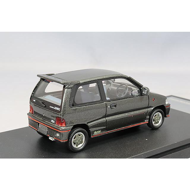 ハイストーリー 1/43 三菱 ミニカ ダンガン ZZ 1990 シャトーシルバー