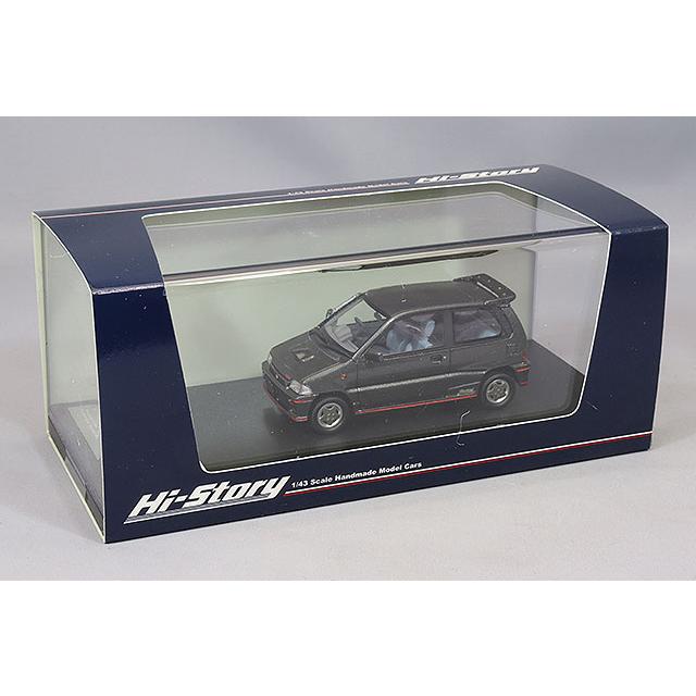 ハイストーリー 1/43 三菱 ミニカ ダンガン ZZ 1990 シャトーシルバー