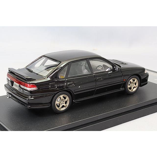 ハイストーリー 1/43 スバル レガシィ RS 1997 ブラックマイカ