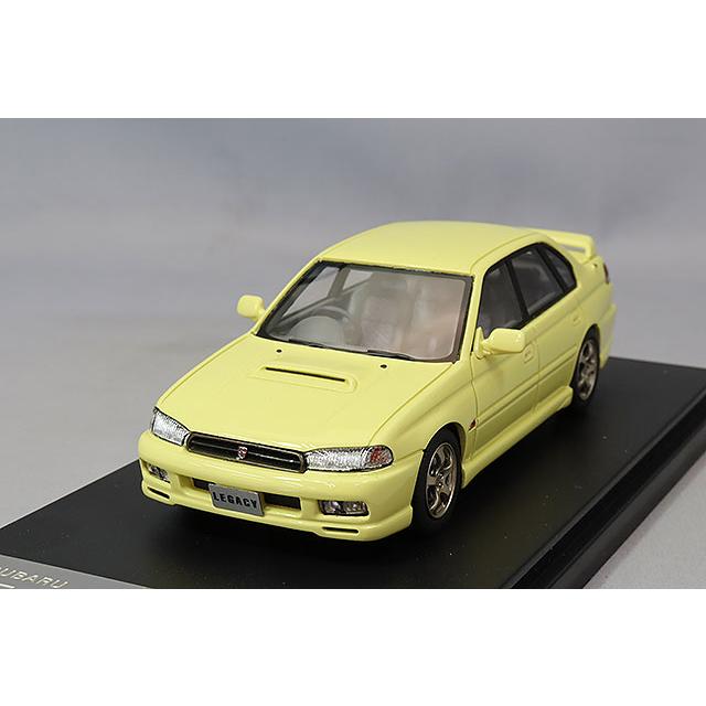 ハイストーリー 1/43 スバル レガシィ RS 1997 カシミヤイエロー