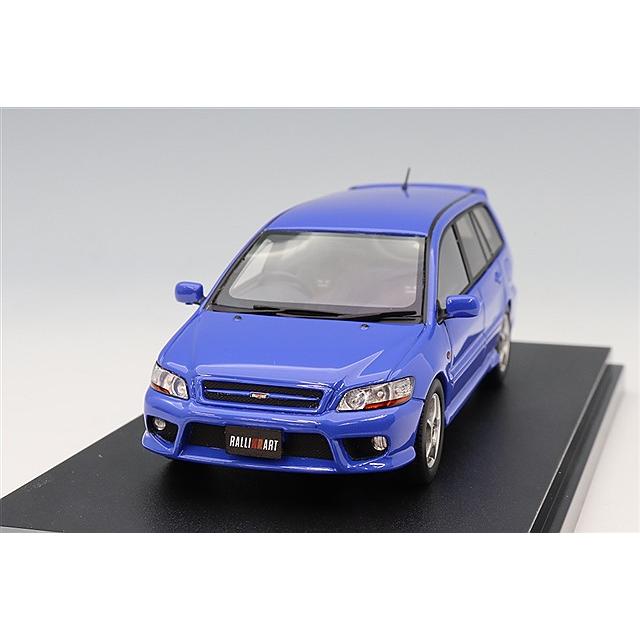 ハイストーリー 1/43 三菱 ランサー セディア ワゴン ラリーアート エディション (2001) フレンチブルー | 