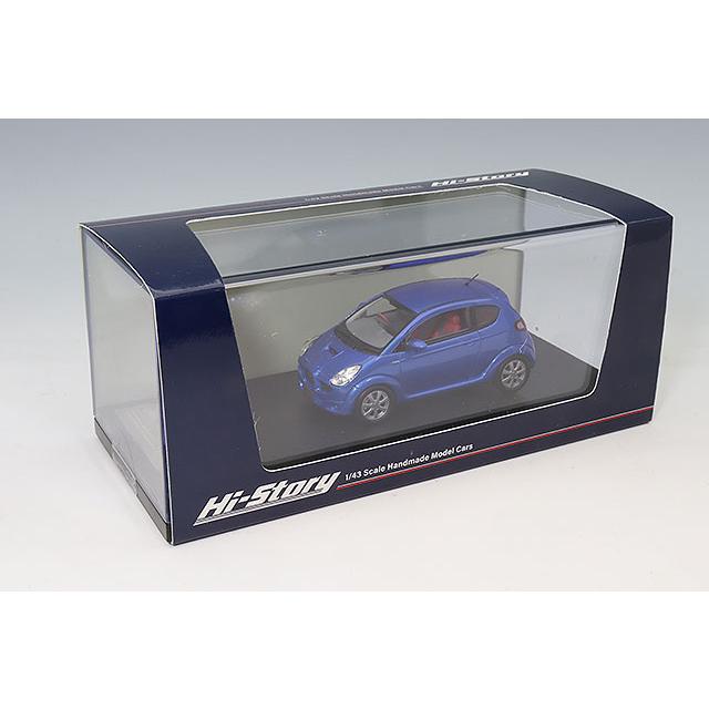 ハイストーリー 1/43 スバル R1 S (2005) カスタマイズカラー メタリックブルー |  | 03