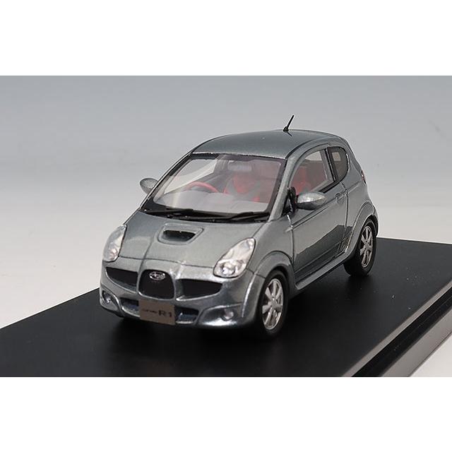 ハイストーリー 1/43 スバル R1 S (2005) チタニウムグレーメタリック