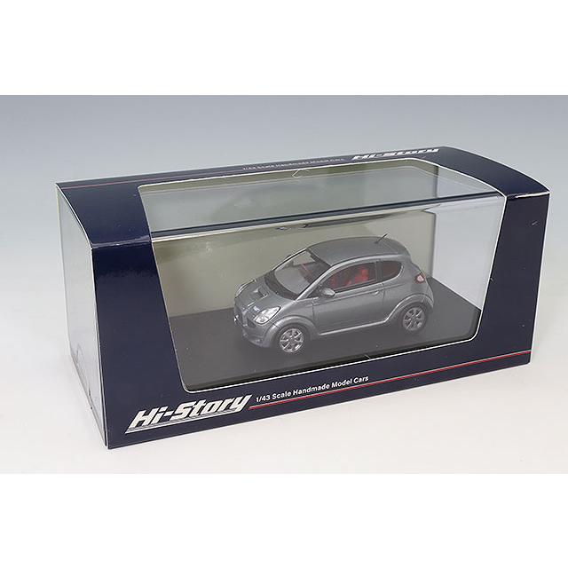 ハイストーリー 1/43 スバル R1 S (2005) チタニウムグレーメタリック