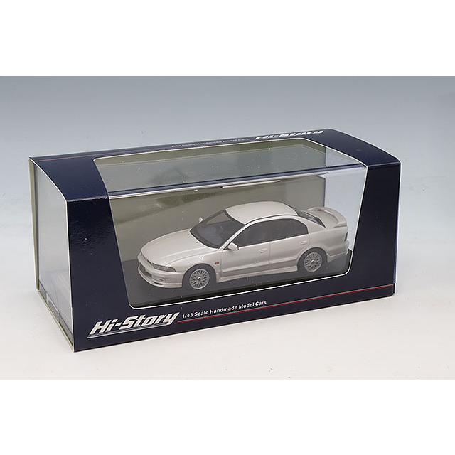 ハイストーリー 1/43 三菱 ギャラン VR-4 (1996) ギャラクシーホワイト